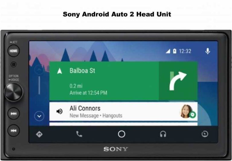 Sony Android Auto 2 Head Unit In Android Auto Market