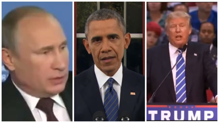 Obama, Putin and Trump