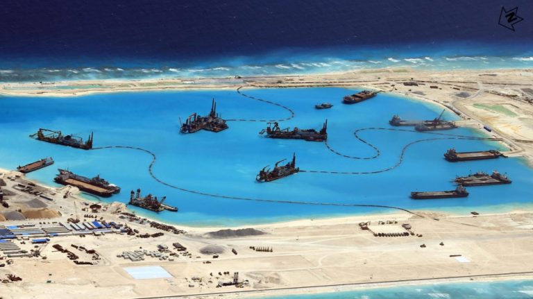 China Built Artificial Territory in South China Sea