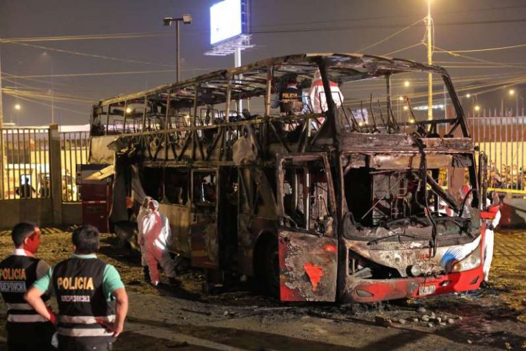 At Least 20 Killed When Fire Erupts On Bus In Peru