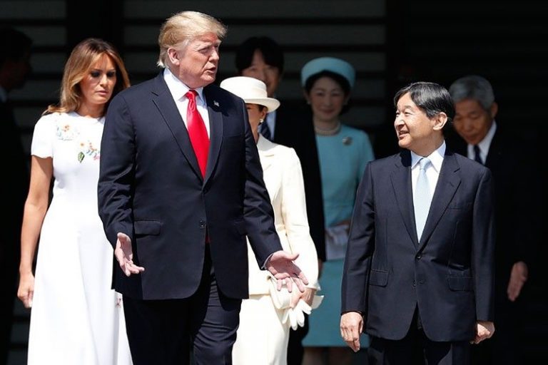 Trump in Japan: US President Meets Emperor Naruhito