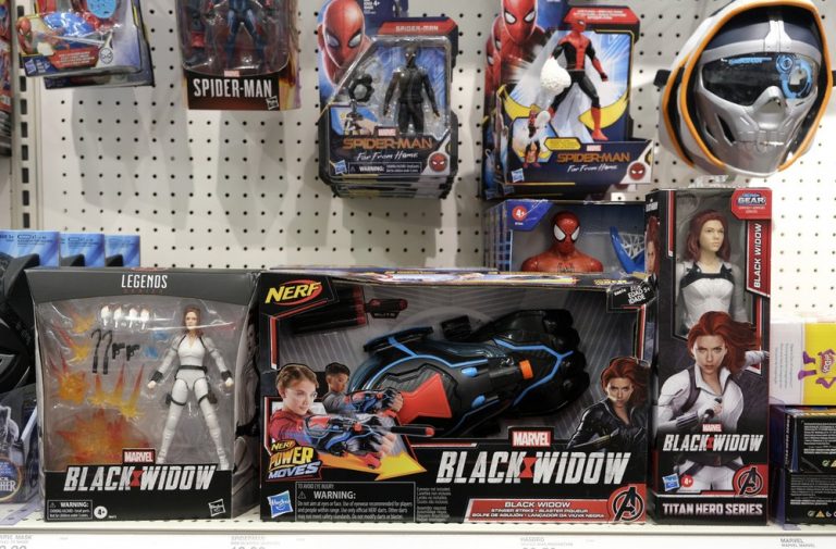 Movie-related products still hit stores despite film delays